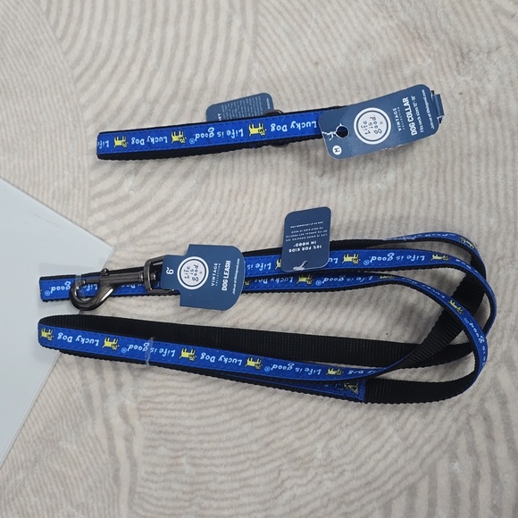 Life Is Good Leash & Collar Set - Picture 2 of 5